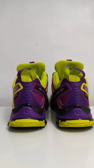 Zapatillas Salomon Trail Running Amarillas/Moradas