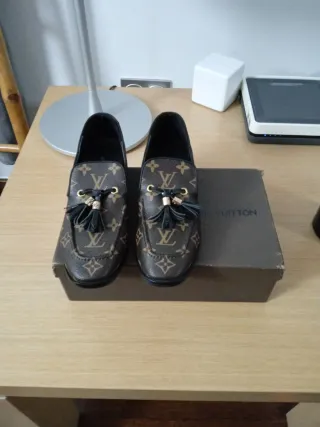 Zapatos Louis Vuitton Marrones y Negros