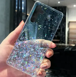 Funda silicona purpurina Samsung Galaxy A56
