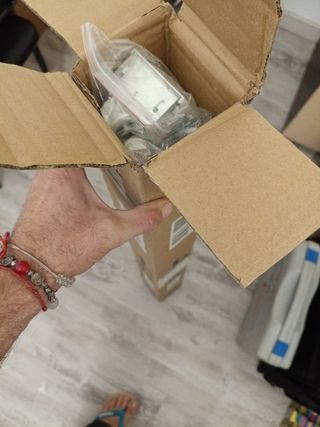 Cortina de tela blanca