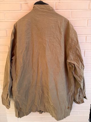 VINTAGE gabardina con forro PAUL AND SHARK XL