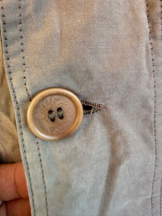 VINTAGE gabardina con forro PAUL AND SHARK XL