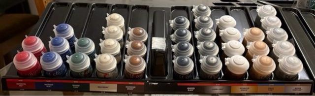 Pinturas Citadel Warhammer 12, 18 y 24ml