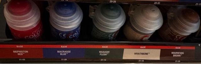 Pinturas Citadel Warhammer 12, 18 y 24ml