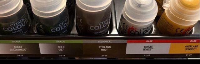 Pinturas Citadel Warhammer 12, 18 y 24ml