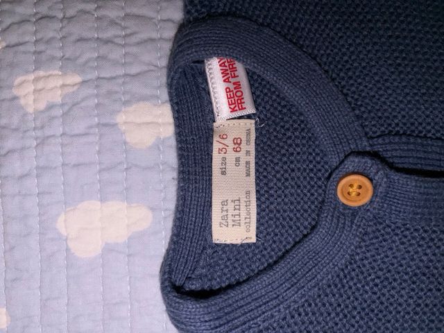 Rebeca Zara Mini 3/6 mesi blu