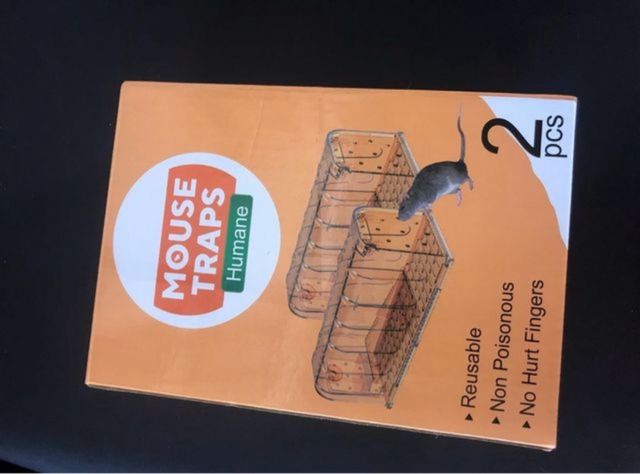 2 Trampas Ratones Humanas Reutilizables