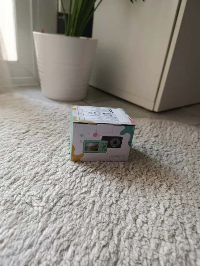 Cámara digital compacta negra