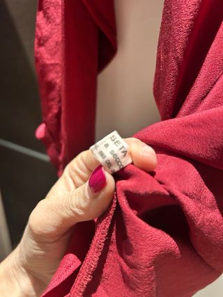 Camicia vintage seta 100%