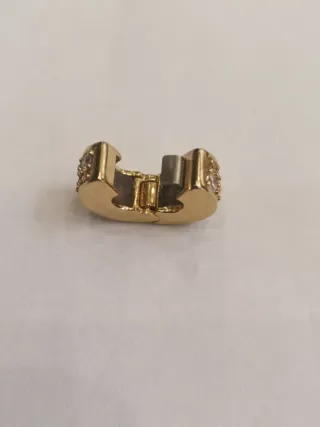 Charm de clip Pave transparente