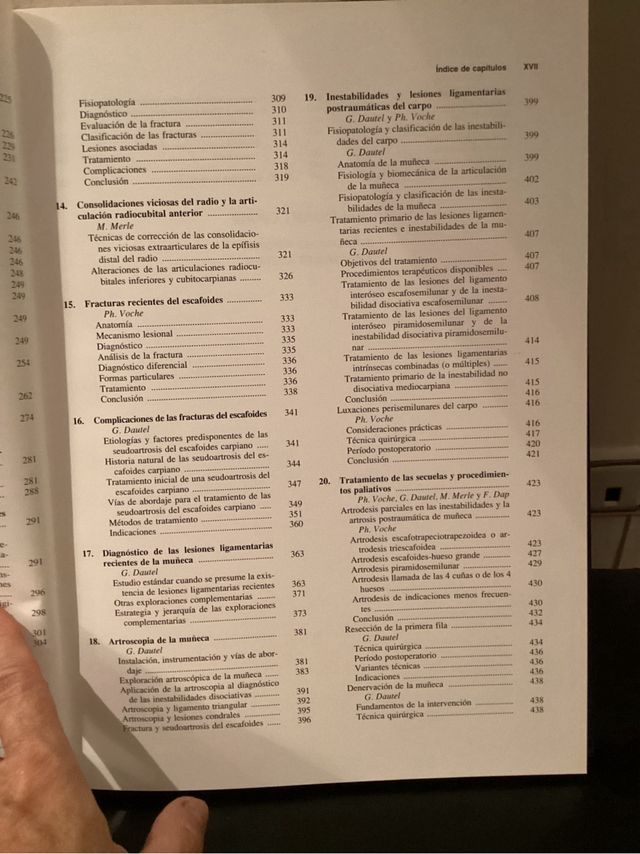 Mano Traumática Cirugía Secundaria, Muñeca Trau...