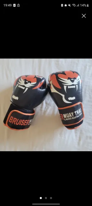 Guantes Muay Thai y MMA Bruiser