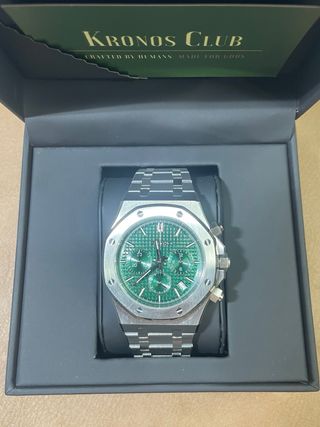Seiko Mod AP Royal Oak Verde