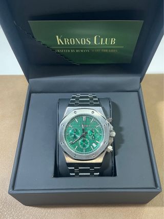 Seiko Mod AP Royal Oak Verde