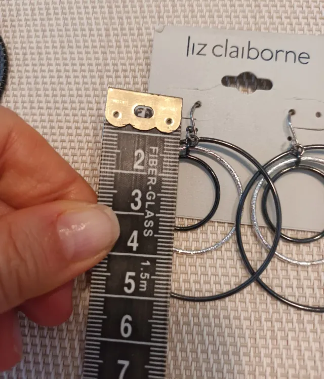 Pendientes Liz Claiborne Aro Doble