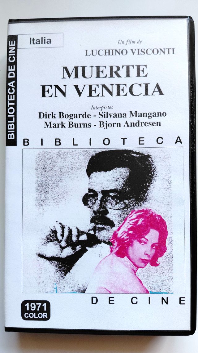 Muerte en Venecia VHS Luchino Visconti