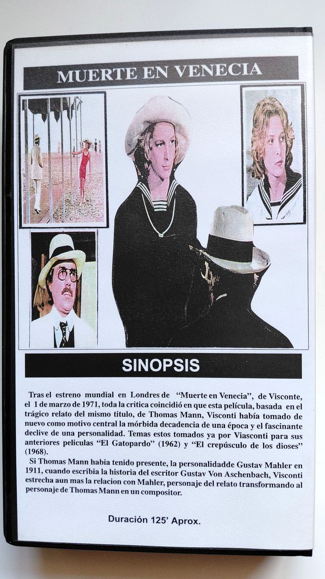 Muerte en Venecia VHS Luchino Visconti