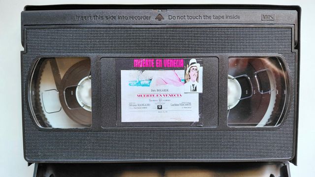 Muerte en Venecia VHS Luchino Visconti