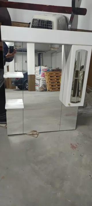 Espejo baño con armario