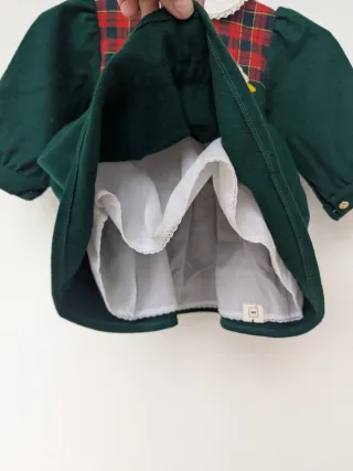 Vestito stile tirolese bambina