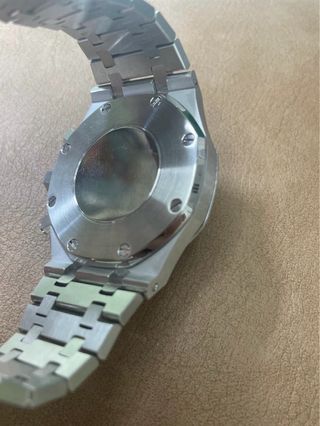 Seiko Mod AP Royal Oak Verde y Oro