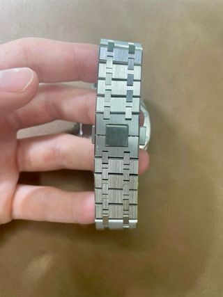 Seiko Mod AP Royal Oak Verde y Oro