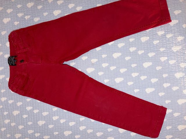 Pantaloni rossi Mayoral per ragazzi T 3/4 anni