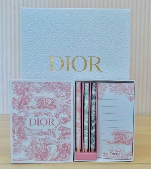 DIOR SET PENCIL / NOTEBOOK / CUADERNO DIOR SET