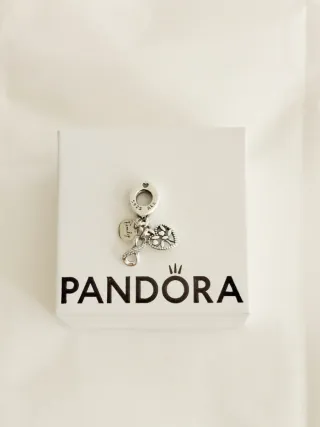 Charm Colgante Corazón Infinito y Familia