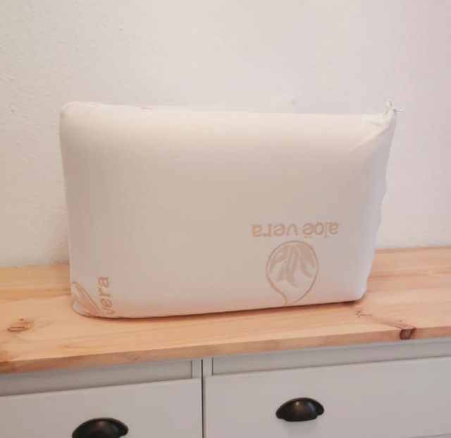2 Almohadas Viscoelásticas 70cm Aloe Vera