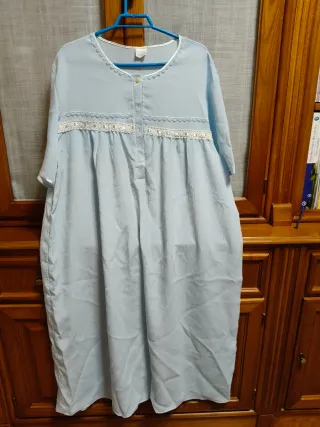 Camisón azul mujer