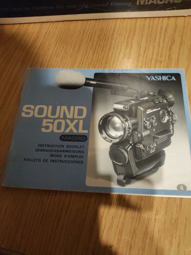Cámara Yashica Sound 50XL Macro