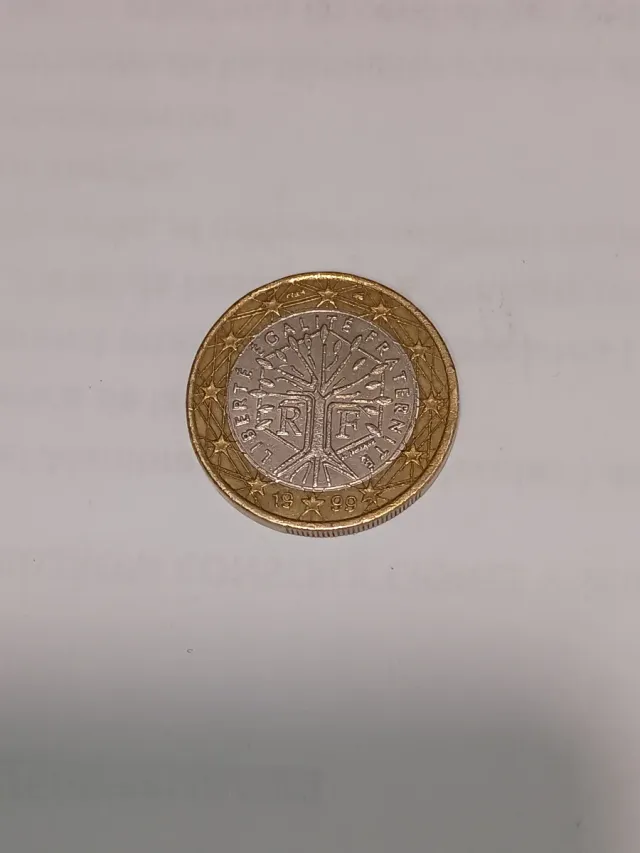 Moneda 1 Euro Francia 1999