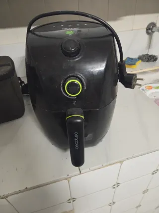 Cecotec Freidora de Aire Negra