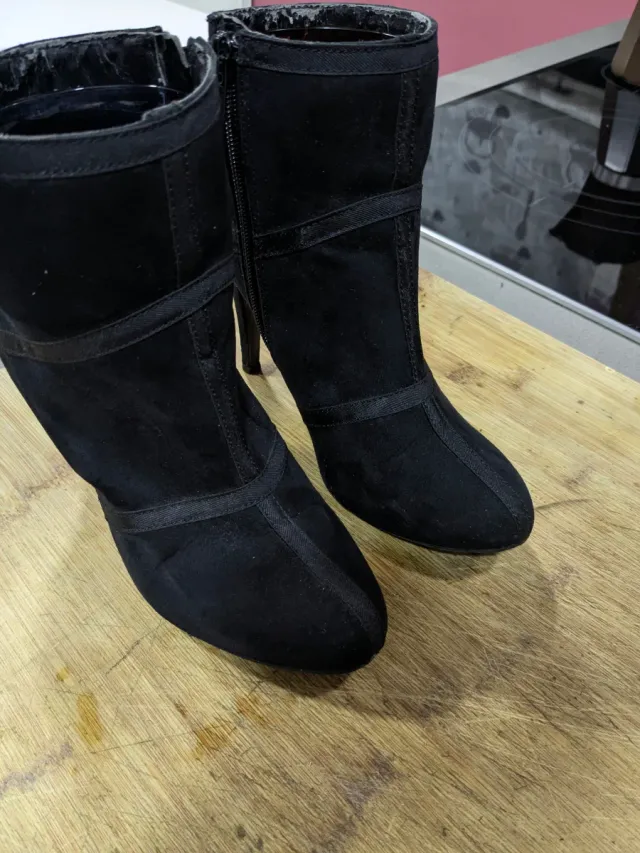 Botines Marypaz Negros Tacón