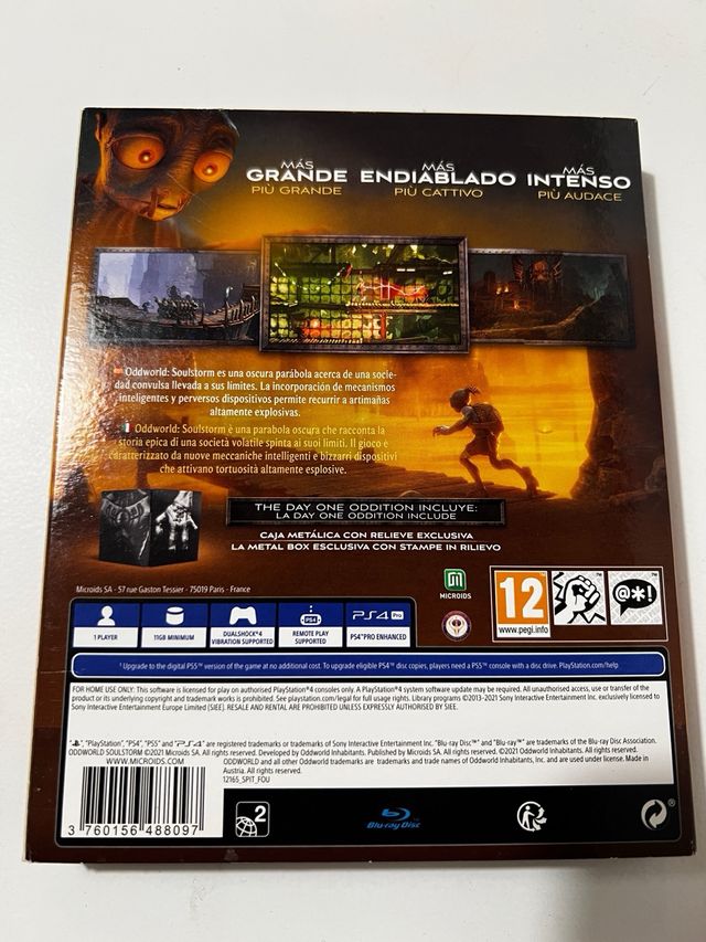 Oddworld Soulstorm Day One Edition PS4