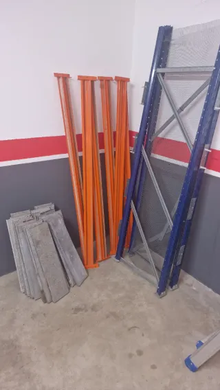 Estantería industrial carga pesada metal