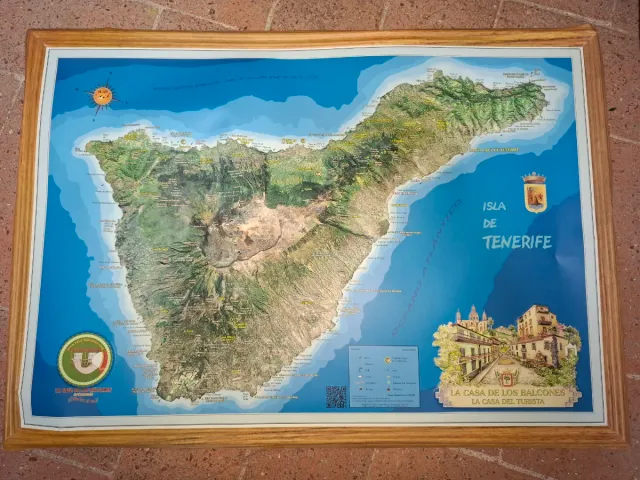 Mapa 3D Tenerife