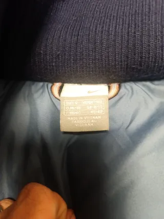 Chaquetón Nike azul