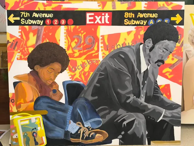 Cuadro En busca de la felicidad