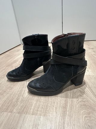 Botines Nemonic Negros