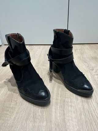 Botines Nemonic Negros