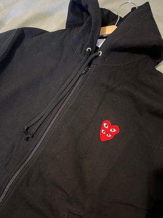 Sudadera Comme des Garçons Play Negra