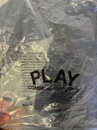 Sudadera Comme des Garçons Play Negra