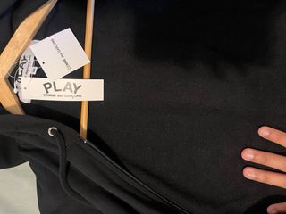 Sudadera Comme des Garçons Play Negra