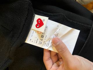 Sudadera Comme des Garçons Play Negra