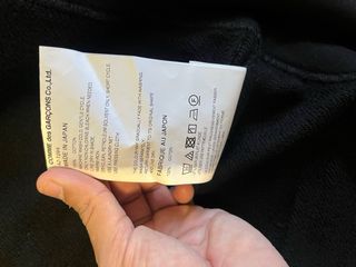 Sudadera Comme des Garçons Play Negra