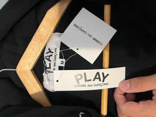 Sudadera Comme des Garçons Play Negra