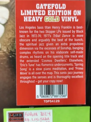 Vinilo Jazz-Soul Henry Franklin - Tribal Dance LP
