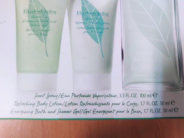 Set Elizabeth Arden Green Tea